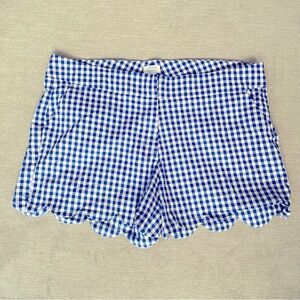 Blue Gingham Crown and Ivy Shelby Women's Shorts